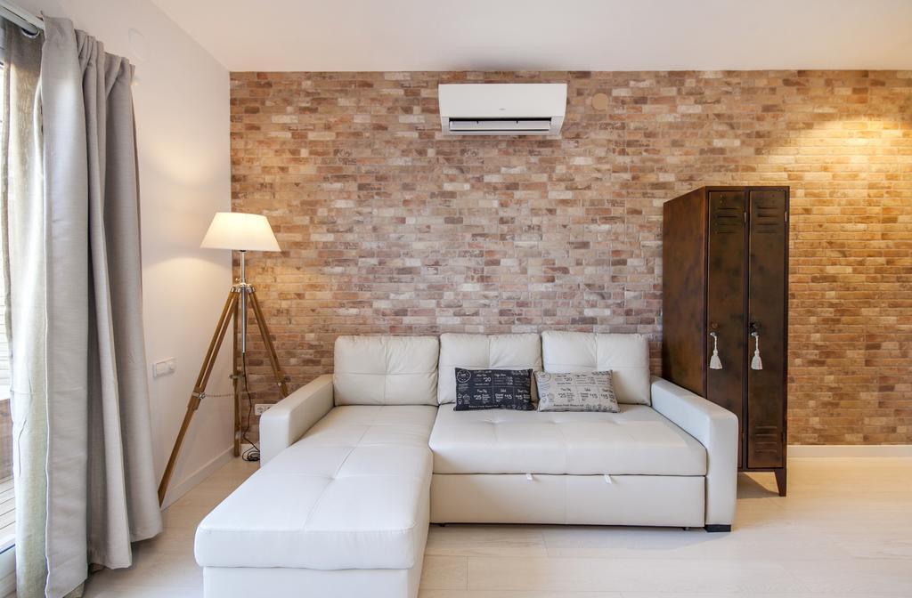 Barcelona Penthouse Private Terrace Sustainable Stay Keyless Access Bagian luar foto