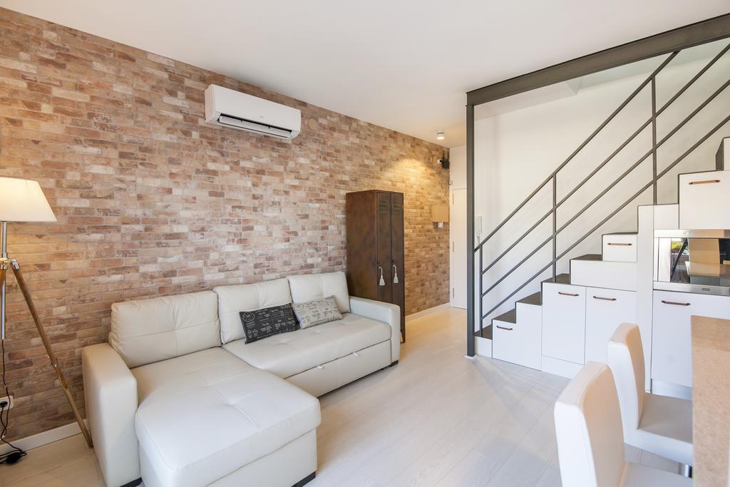 Barcelona Penthouse Private Terrace Sustainable Stay Keyless Access Bagian luar foto